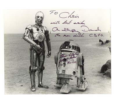 Lot 226 - Star Wars Interest.- Anthony Daniels & Kenny Baker