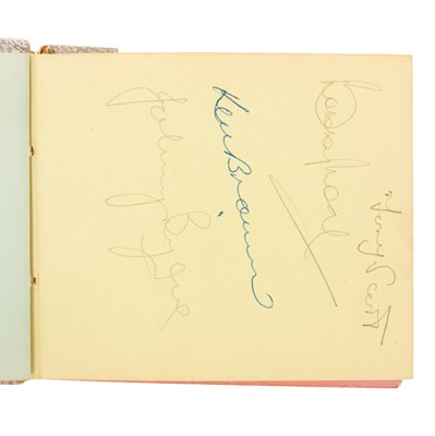 Lot 533 - Autograph Album.- Incl. Bobby Moore