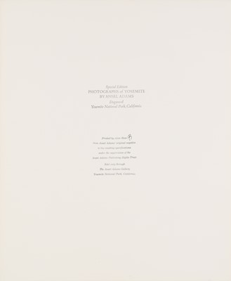 Lot 113 - Ansel Adams (1902-1984)