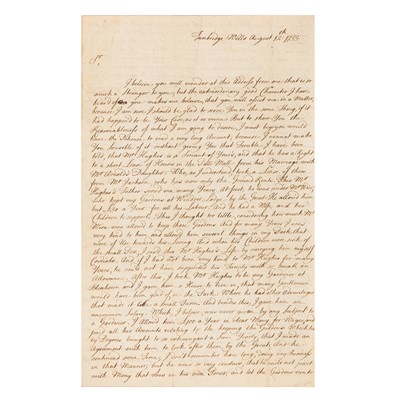Lot 501 - Marlborough (Sarah Churchill. Duchess of)