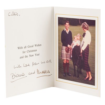 Lot 468 - Charles III, King of the United Kingdom and Diana, Princess of Wales