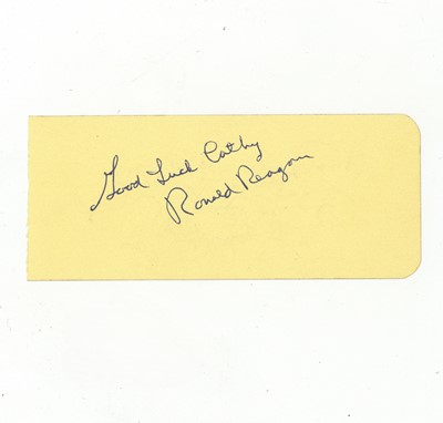 Lot 213 - Reagan (Ronald)