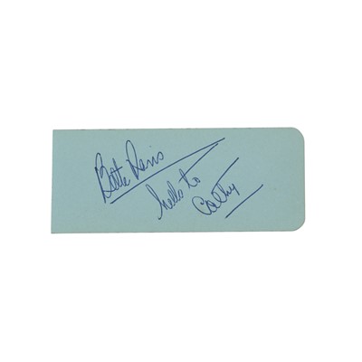 Lot 99 - Autograph Collection.- Vintage Hollywood