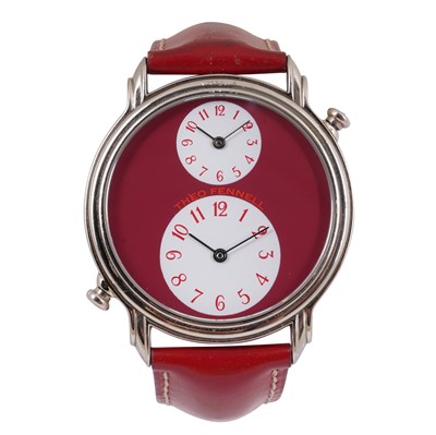 Lot 56 - Men's Theo Fennell 'Dual Time' Wristwatch
