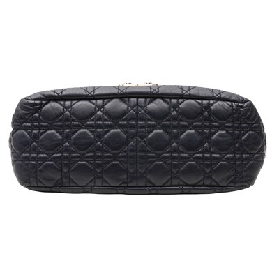Lot 89 - Christian Dior Navy Miss Dior Flap Bag