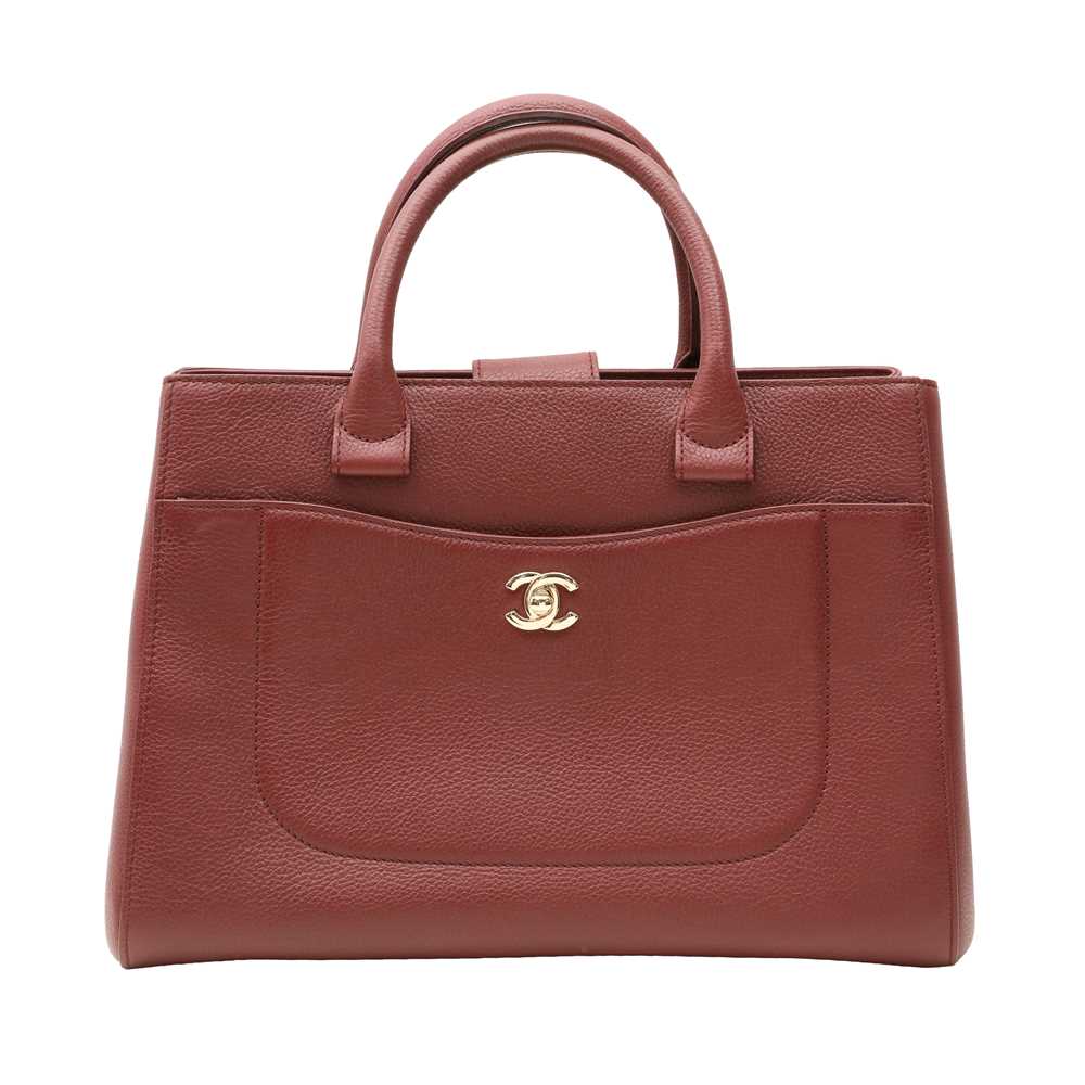 Lot 28 - Chanel Burgundy Neo Executive Tote