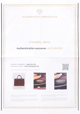 Lot 28 - Chanel Burgundy Neo Executive Tote