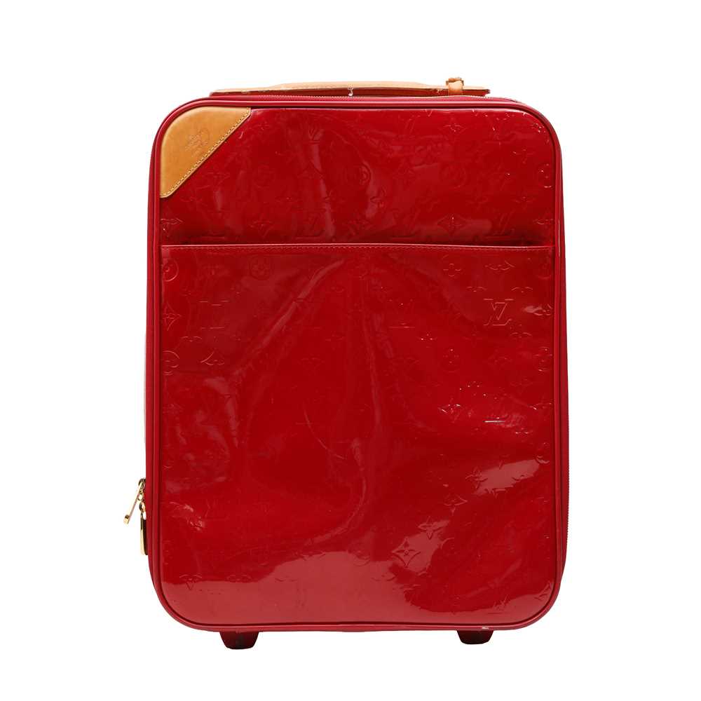 Lot 16 - Louis Vuitton Pomme D'Amour Monogram Vernis Pegase 45
