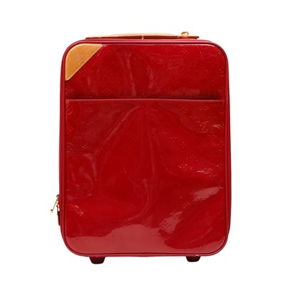 Lot 16 - Louis Vuitton Pomme D'Amour Monogram Vernis Pegase 45