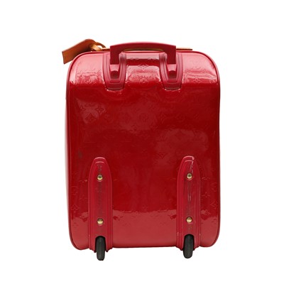 Lot 16 - Louis Vuitton Pomme D'Amour Monogram Vernis Pegase 45