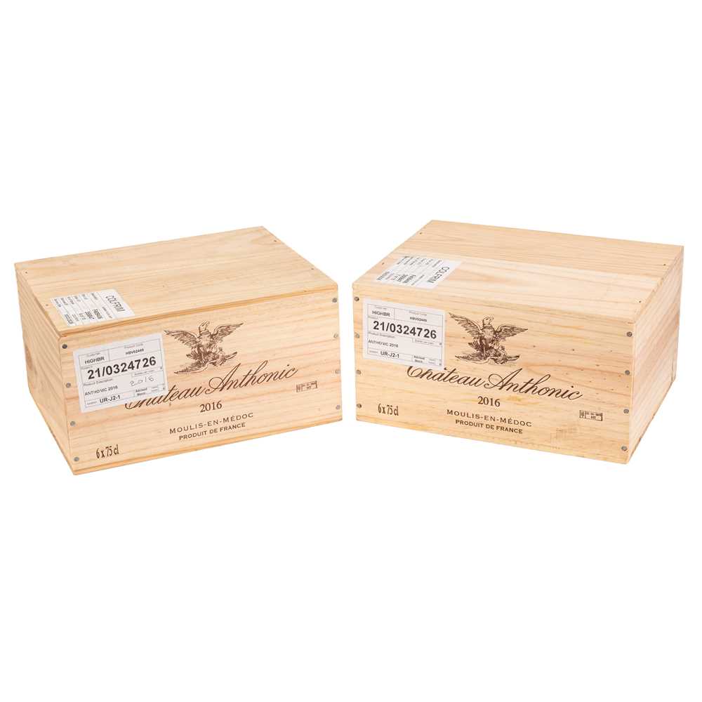 Lot 47 - Chateau Anthonic Moulis 2016 In OWC - 12 bottles