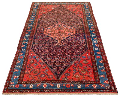 Lot 66 - A fine antique Malayir rug, west Persia