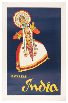 Lot 55 - Poster: Kathakali, India