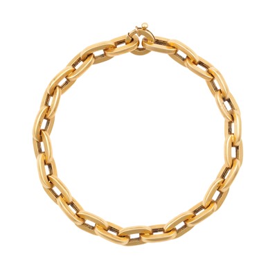 Lot 237 - Unoaerre | A cable link bracelet
