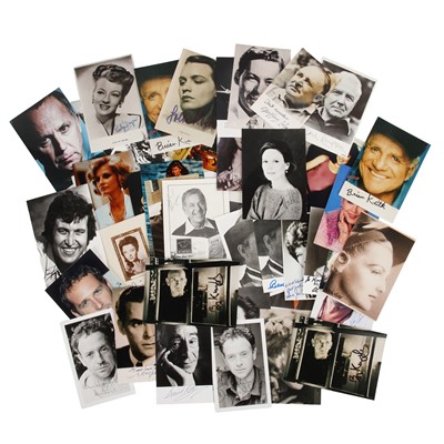 Lot 104 - Photograph Collection.- Actors & Entertainers
