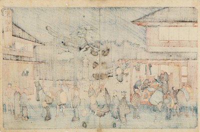 Lot 813 - Utagawa Hiroshige 歌川 広重 (Japanese, 1797-1858)