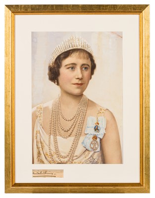 Lot 436 - [Elizabeth, The Queen Mother] .- Dorothy Wilding