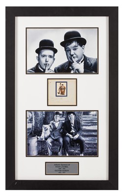 Lot 190 - Laurel (Stan) & Oliver Hardy