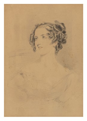 Lot 104 - Amendment: Please note this work is After Sir Thomas Lawrence (British, 1769-1830)