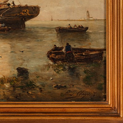 Lot 88 - Paul Jean Clays (Belgian, 1819-1900)