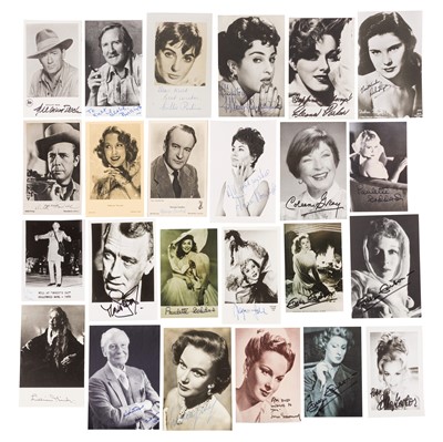 Lot 102 - Photograph Collection.- Actors and Actresses