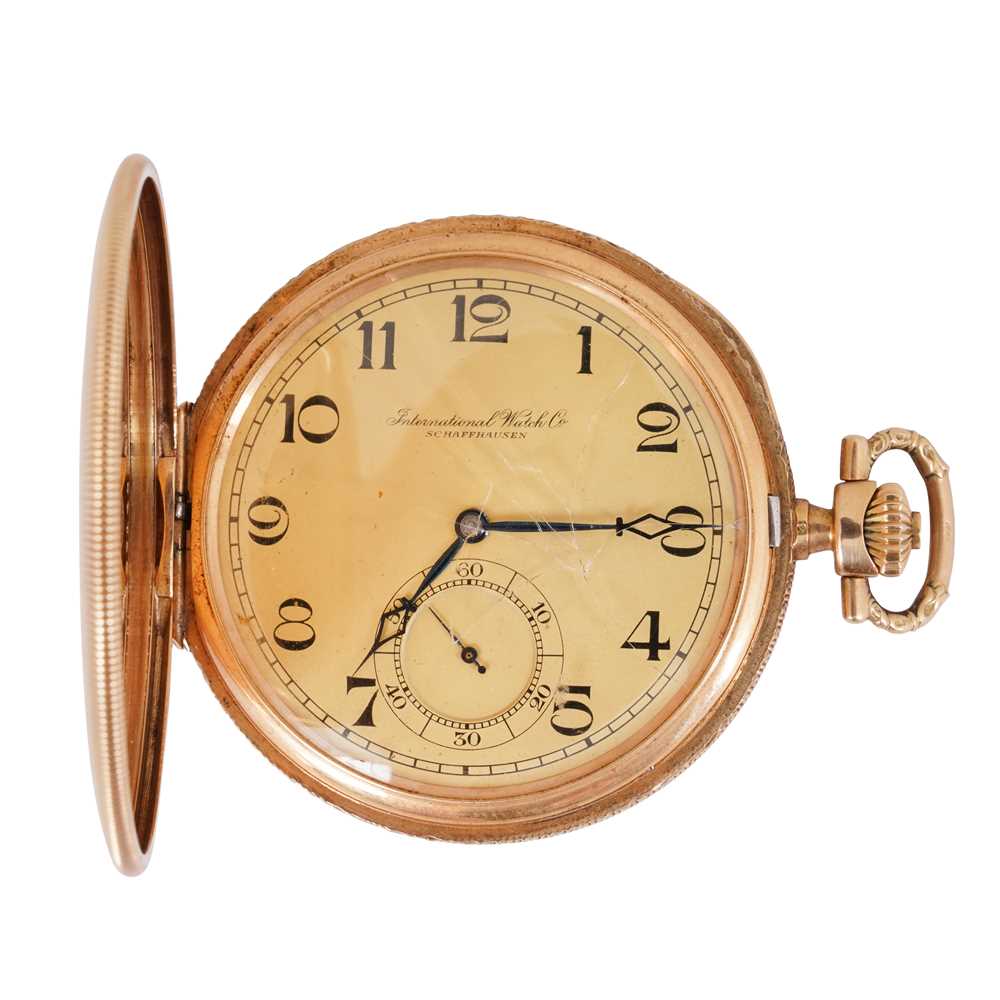 Lot 21 - International Watch Company - Full Hunter Pocket Watch