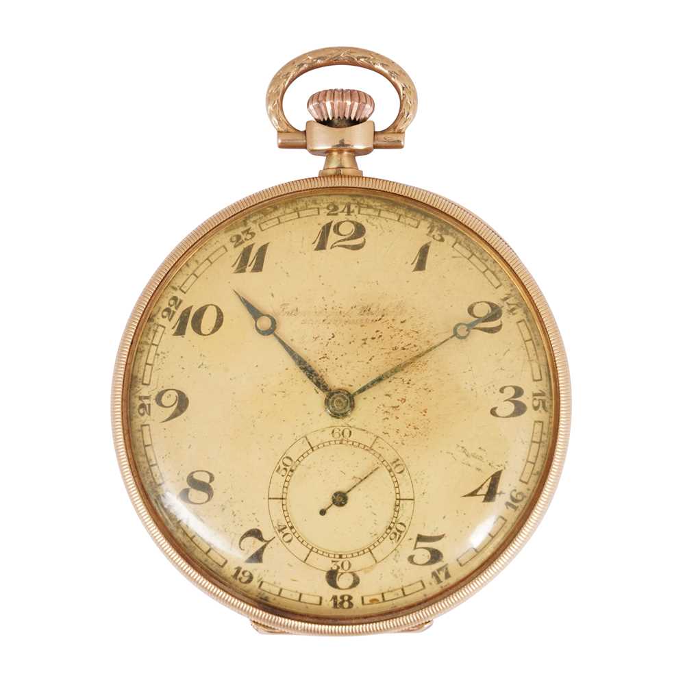 Lot 15 - International Watch Company - Open-Faced Pocket Watch