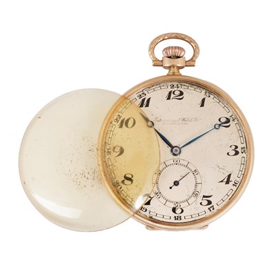 Lot 15 - International Watch Company - Open-Faced Pocket Watch