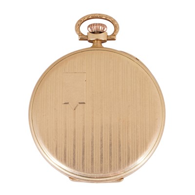 Lot 15 - International Watch Company - Open-Faced Pocket Watch