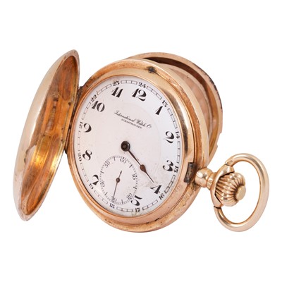 Lot 19 - International Watch Company - Full Hunter Pocket Watch
