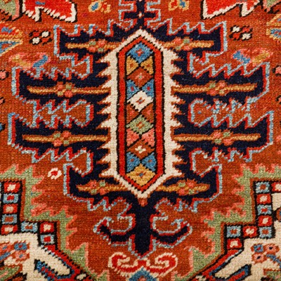 Lot 36 - An antique Heriz carpet, north-west Persia
