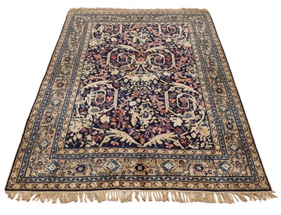 Lot 18 - An unusual north-east Persian rug