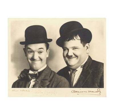 Lot 189 - Laurel (Stan) & Oliver Hardy