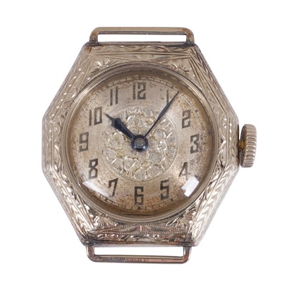 Lot 165 - Ladies' Vaco/Elgin Wristwatch (Head only)