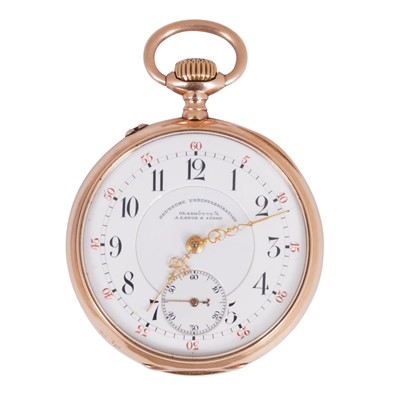 Lot 2 - A. Lange & Söhne, Deutsche Uhrenfabrikation, Glashütte - Open-Faced Pocket Watch
