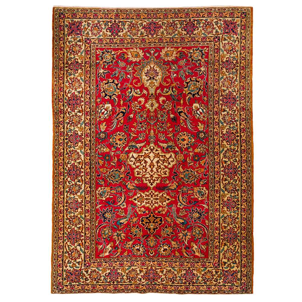 Lot 41 - A very fine Isfahan rug, central Persia