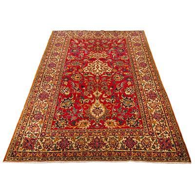 Lot 41 - A very fine Isfahan rug, central Persia