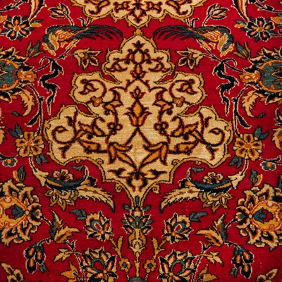 Lot 41 - A very fine Isfahan rug, central Persia