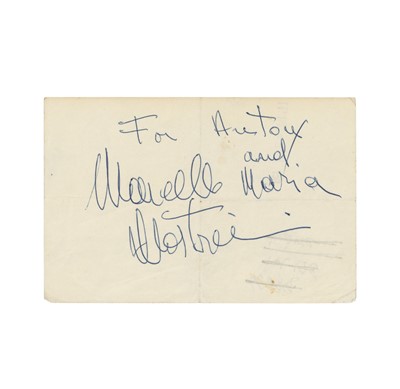 Lot 196 - Mastroianni (Marcello)