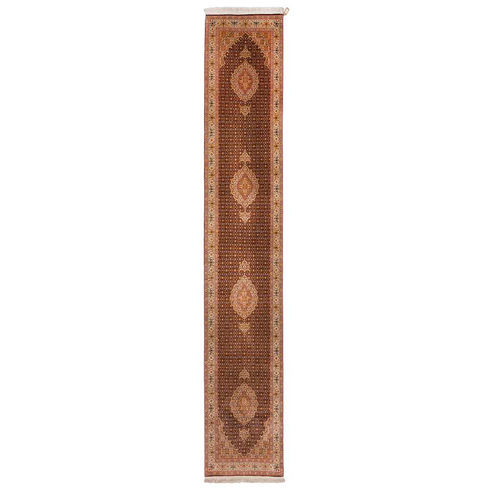 Lot 58 - A very fine Tabriz runner, north-west Persia