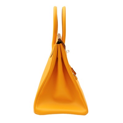 Lot 14 - Hermès Jaune Ambre Epsom Birkin 35