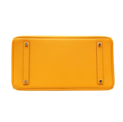 Lot 14 - Hermès Jaune Ambre Epsom Birkin 35