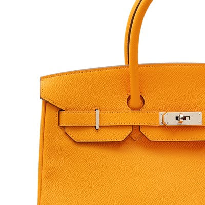 Lot 14 - Hermès Jaune Ambre Epsom Birkin 35