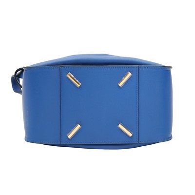 Lot 64 - Loewe Vibrant Blue Anagram Hammock Crossbody Bag