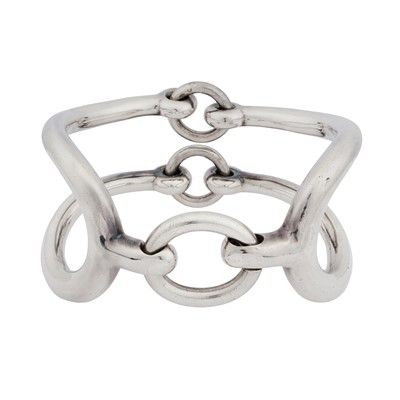 Lot 387 - Hermès Ι An articulated bracelet