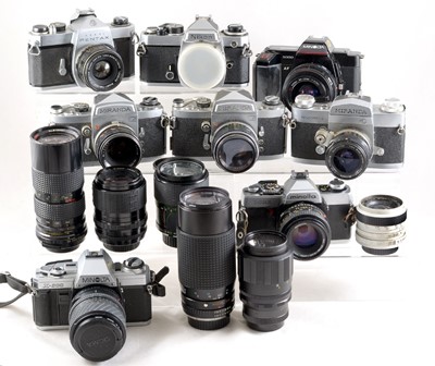 Lot 387 - 35mm SLR Camera & Lens End Lot.