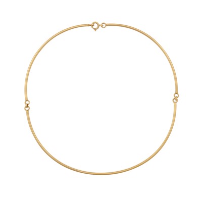Lot 228 - An tubular necklace