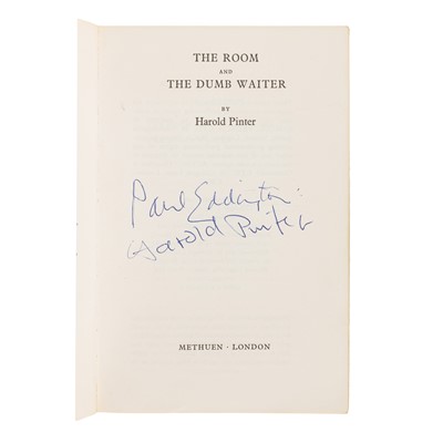 Lot 255 - Pinter (Harold)