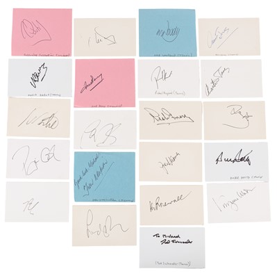 Lot 541 - Autograph Collection.- Tennis Interest
