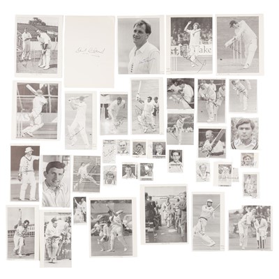 Lot 537 - Autograph Collection.- England Cricket Team